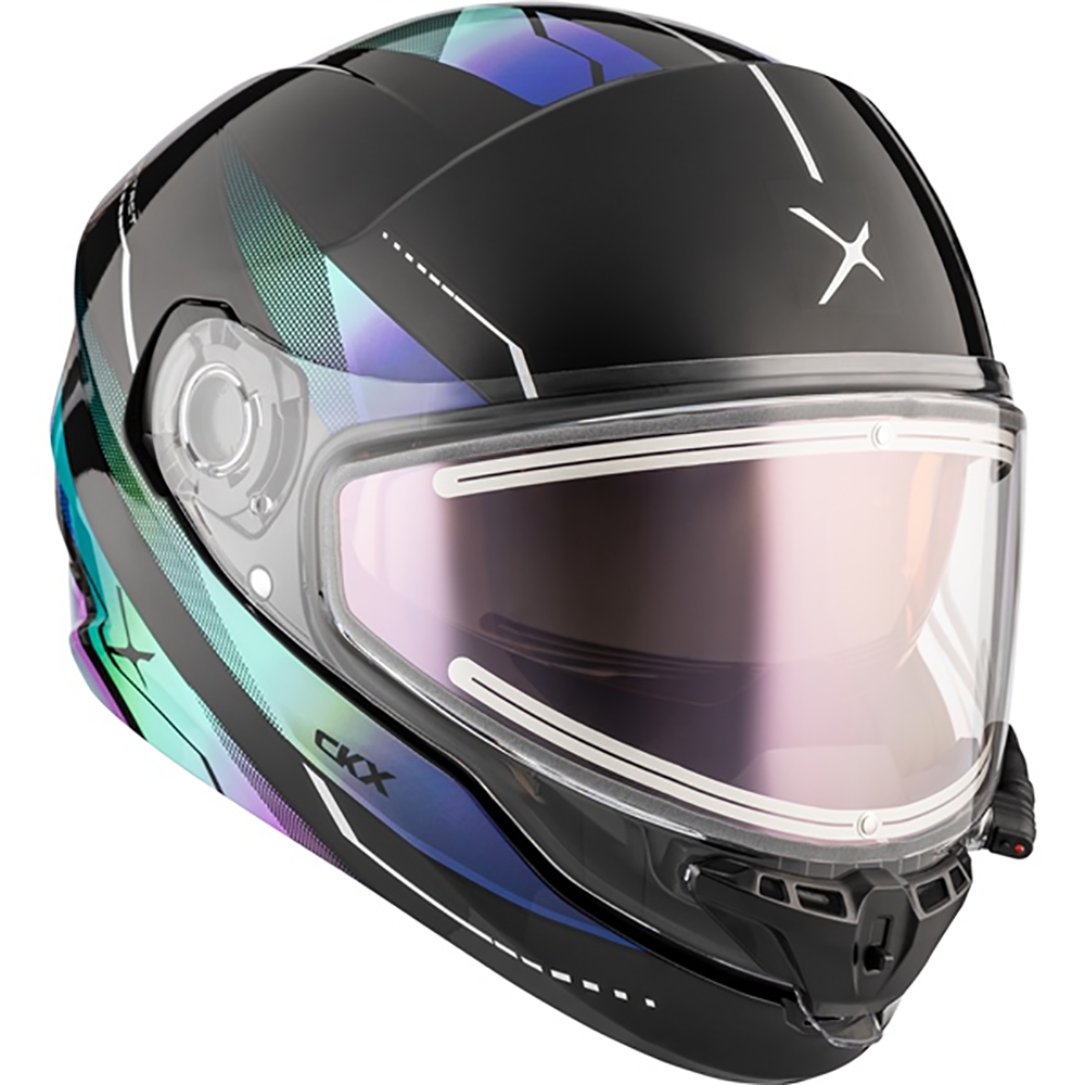 [Color:::Blue] CKX Contact Artik Helmet /W Electric Shield