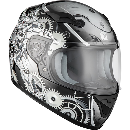  CKX RR519Y Child MECANIC Full Face Snowmobile Helmet