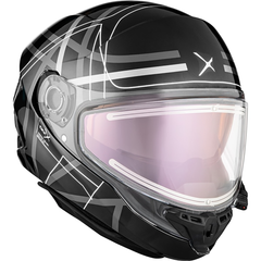[Color:::Gloss Black] CKX Contact Stroke Helmet /W Electric Shield