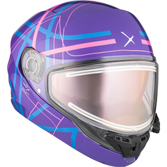 [Color:::Gloss Purple] CKX Contact Stroke Helmet /W Electric Shield