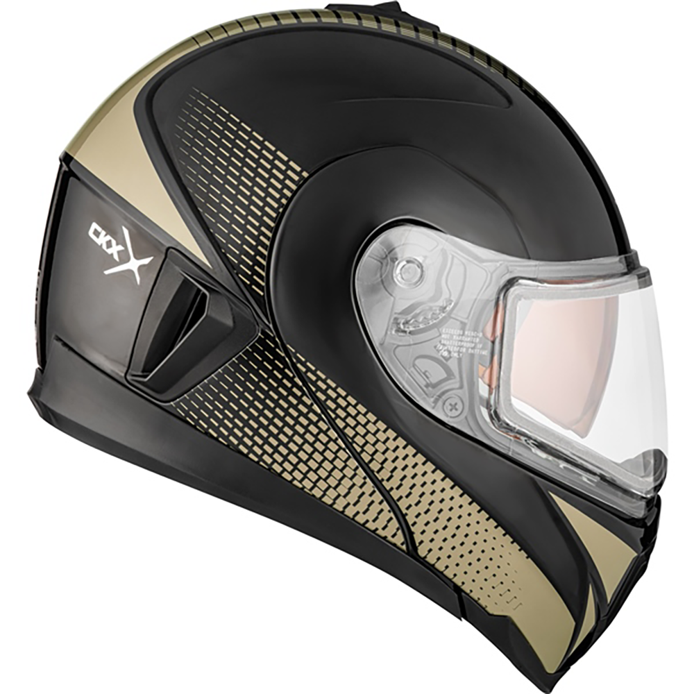 CKX Tranz 1.5 AMS Cyber Modular Helmet Glossy Gray / Small