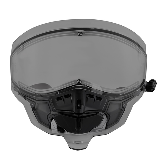  CKX Mission Helmet Electric Dual Lens Replacement Shield