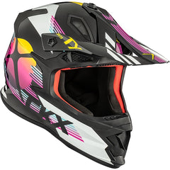 [Color:::Glossy White / Black] CKX TX319 Galactic Off-Road Helmet