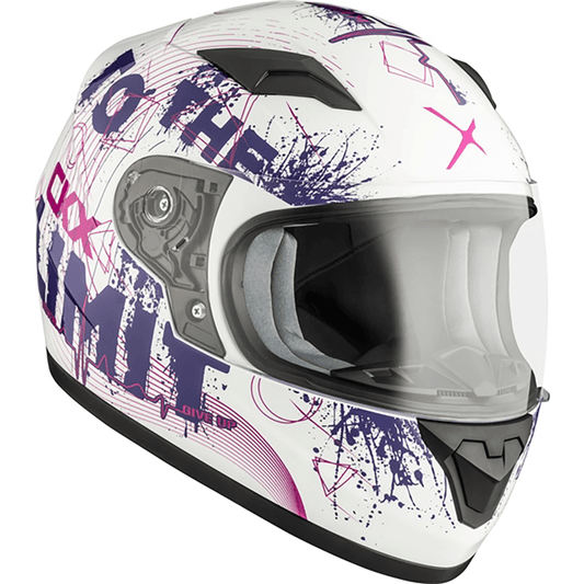  CKX RR519Y Child White Full Face Helmet
