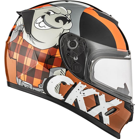  CKX RR24 Lumberjack Youth Dual Lens Snowmobile Helmet