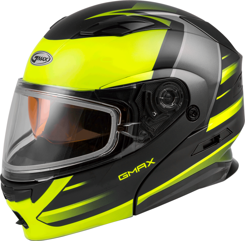 GMAX MD01S Descendant Modular Snow Helmet w/Dual Lens Shield – Up