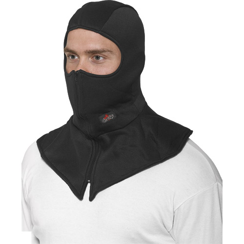 Choko Zippered Balaclava Poly/Cotton Black