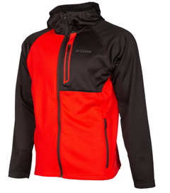 [Color:::High Risk Red - Black] Klim Alpha Hoodie