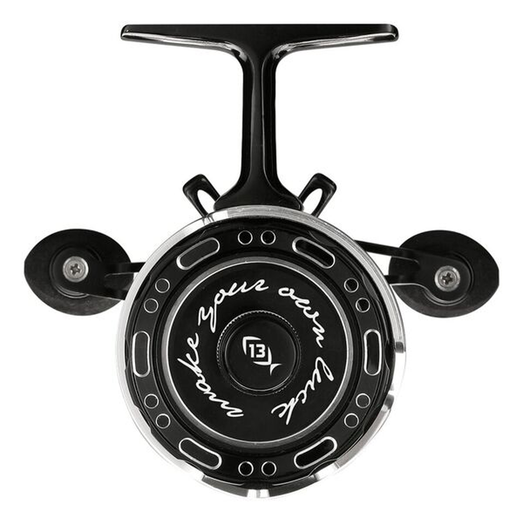 13 fishing black betty inline ice fishing reel 6061 mounts South Bend Kids Fishing around gear ratio for Model:BST400LP-HS / Right Hand Retrieve / High Speed Gears