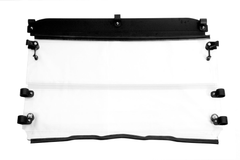 Seizmik Windshield Versa-Fold (UV Resistant Poly) - Polaris Mid-Size Round Tube Ranger - 23079