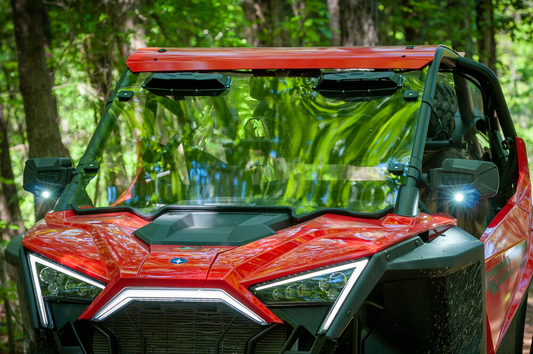 Seizmik Windshield Versa-Vent (Hard Coated Poly) - Polaris RZR Pro XP - 26103
