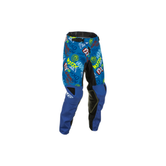 [Color:::Blue-Light Blue] Fly Racing Youth Kinetic Rebel Pants
