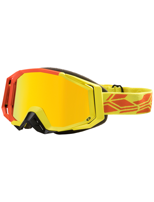 Castle X Trace G1 Snow Goggle Matte Hi Vis-Orange/Mirror Orange Lens