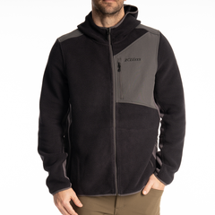 [Color:::Black - Asphalt] Klim Teton Crest Fleece Hoodie