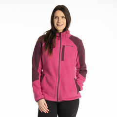 [Color:::Fuchsia Red / Italian Plum] Klim Women's Darby Canyon Fleece Hoodie