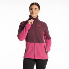 [Color:::Fuchsia Red - Italian Plum] Klim Women's Darby Canyon Fleece Jacket
