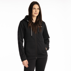 [Color:::Black] Klim Women's Aster Park Hoodie