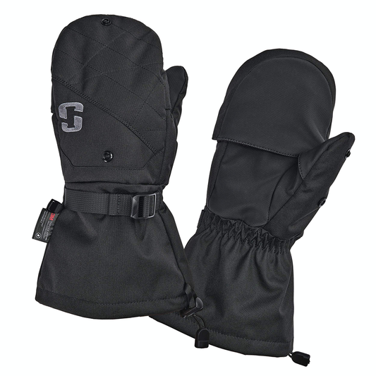 Striker Ice Climate Crossover Flip Mitt Black