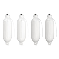Kimpex Inflatable Vinyl Fender Kit - White 4 Pack