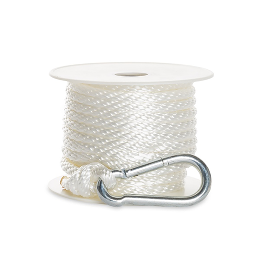 Kimpex Braided 50' Anchor Line - 3/8" Nylon