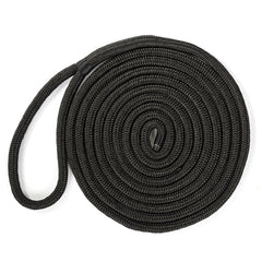 [Color:::Black] Kimpex Double Braided 50' Dock Line - 3/8
