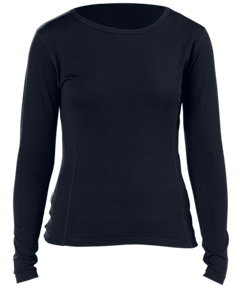 [Color:::Black] Castle X Women's Minus 33 Mid-Weight Crew Neck
