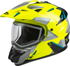 [Color:::Hi Vis-Grey-Blue] GMAX GM-11S Ripcord Adventure Snow Helmet