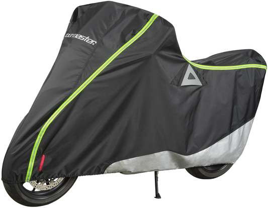 TOUR MASTER ELITE MOTORCYCLE COVER - BLACK-HI VIS