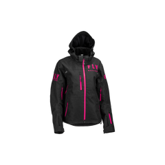 [Color:::Black-Pink] Fly Women's Carbon Jacket