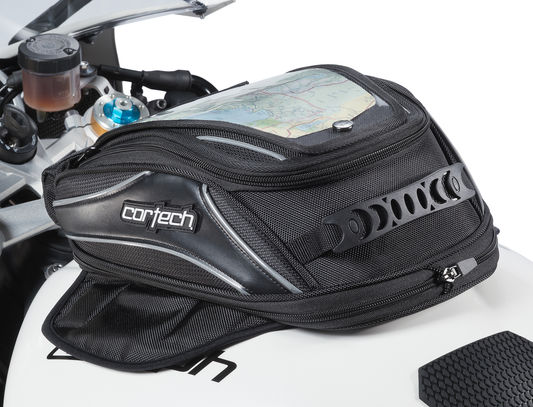 CORTECH SUPER 2.0 10L LOW PROFILE TANK BAG w/Magnetic Mount Tank Bag