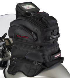 TOUR MASTER ELITE TRI-BAG TANK BAG w/Strap Mount Base Elite Tri-Bag System 