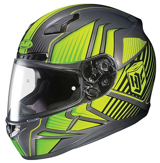 HJC CL-17 REDLINE HELMET w/DUAL LENS SHIELD (2015) MC3H Vi Vis