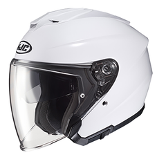 [Color:::White] HJC - i30 Solid and Semi-Flat Open-face/Half-Face Helmet
