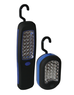 Clam Compact LED Lights - 2pk