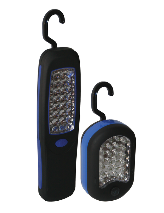 Clam Compact LED Lights - 2pk