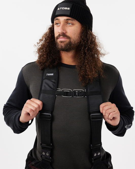 TOBE Monosuit Shoulder Harness Black Black