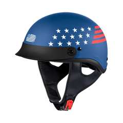 [Color:::Matte Red / White / Blue] Fulmer 951 Gunner Helmet