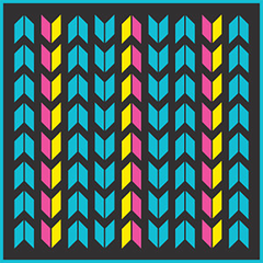 Kuma Chevron Outdoor Mat