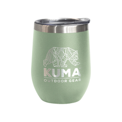 [Color:::Sage] Kuma Wine Tumbler - 12oz