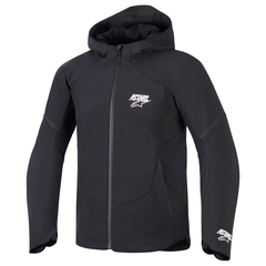 [Color:::BLACK / BLACK] ALPINESTARS AEROSHELL WATERPROOF Jacket
