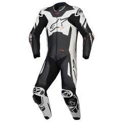 [Color:::FLUO / MID RED / WHITE] ALPINESTARS GP PLUS V4 SPRINT 1-PIECE LEATHER Suit