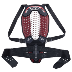 [Color:::BLACK / WHITE / RED] ALPINESTARS NUCLEON PLASMA BLACK PROTECTOR WITH STRAPS
