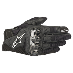 [Color:::BLACK] ALPINESTARS SMX-1 AIR V2 Leather Gloves