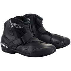 [Color:::BLACK / BLACK] ALPINESTARS SMX-1 R V2 VENTED BOOTS