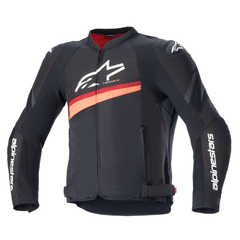 [Color:::BLACK / RED FLUO] ALPINESTARS T-GP PLUS R V4 AIRFLOW Jacket