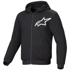 [Color:::BLACK / WHITE] ALPINESTARS CHROME V2 SPORT Hoodie