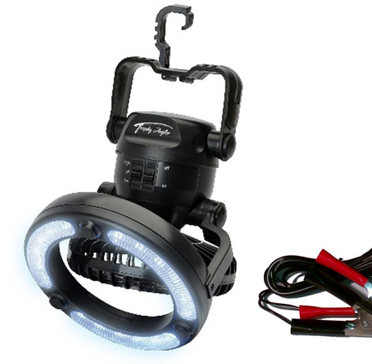 TROPHY ANGLER LED LIGHT/FAN COMBO W/ CLIPS (2018)