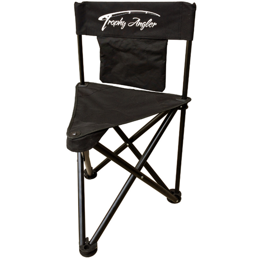 TROPHY ANGLER 3-LEG FOLDING ICE CHAIR - SUPER MAGNUM