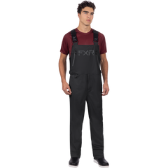 [Color:::Black] FXR Men's Adventure Lite Tri-Laminate Bib Pant