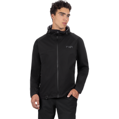 [Color:::Black] FXR Men's Adventure Lite Tri-Laminate Jacket